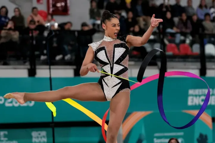 Imagem ilustrativa da imagem Ginástica Rítmica: conheça brasileiras na disputa por medalhas