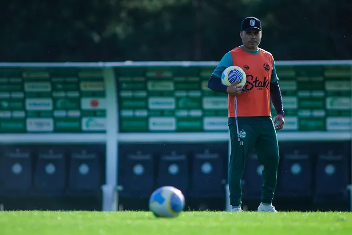 Jair Ventura, técnico do Juventude