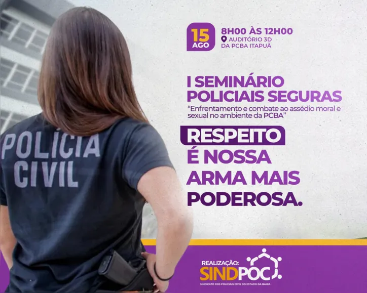 Imagem ilustrativa da imagem Sindicato debate casos de assédio moral e sexual na Polícia Civil