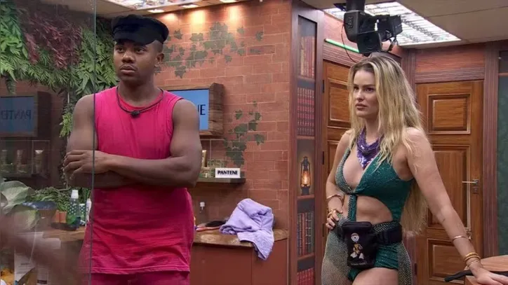 Davi e Yasmin foram colegas de confinamento no BBB 24