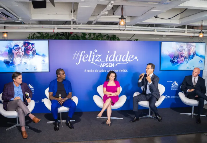 Lançamento da campanha "FelizIdade" em São Paulo