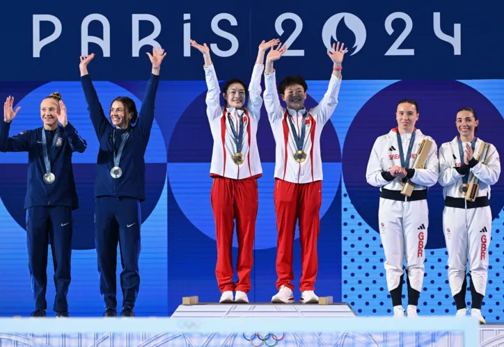 Imagem ilustrativa da imagem China conquista a primeira medalha de ouro nos Jogos de Paris