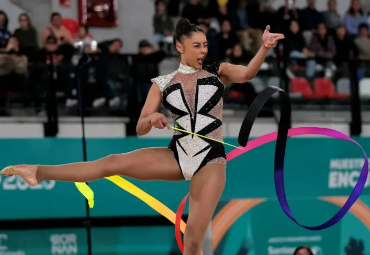 Imagem ilustrativa da imagem Ginástica Rítmica: conheça brasileiras na disputa por medalhas