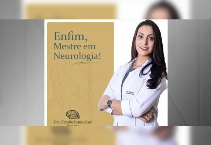 Cláudia Soares Alves é médica neurologista