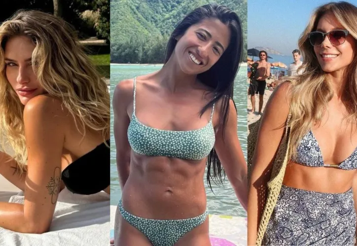 Isabella Settani, Tayna Hanada e Jéssica Günter