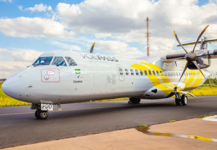 Aeronave comercial é um turboélice