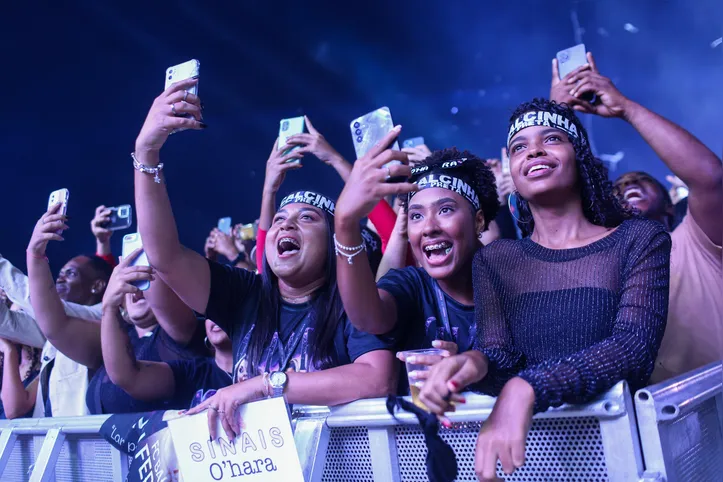 Fãs da banda lotaram a pista