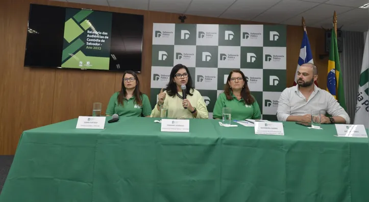 Lançamento do novo Relatório das Audiências de Custódia em Salvador