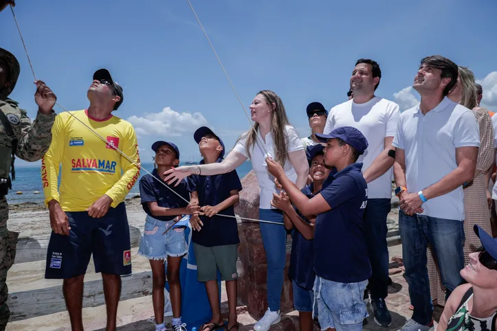 Imagem ilustrativa da imagem Bandeira azul deve aumentar turismo e empregos na Ilha dos Frades, diz Isabela Suarez