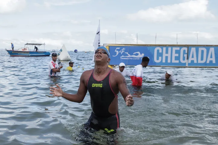 Renan Santos, vencedor do geral masculino