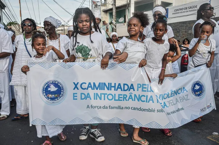 A concentração para o ato acontece às 14h, no final de linha, onde está localizado o busto em homenagem a Mãe Ruinhó.