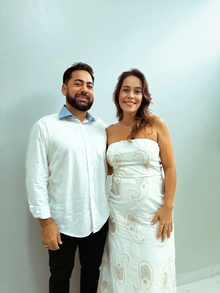 Casal Geórgia Carvalho e Jair Soares