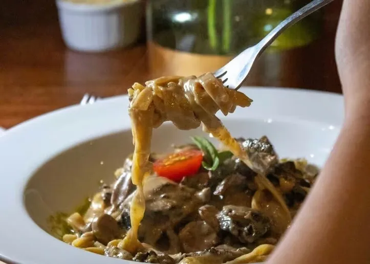 Fettuccine do Antique Bistro