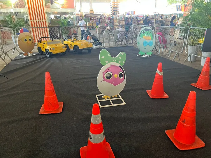 Minipista infantil é uma das ações do Detran na Fenagro