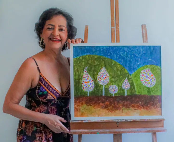 Ligia Caldeiras apresenta sua primeira exposição individual