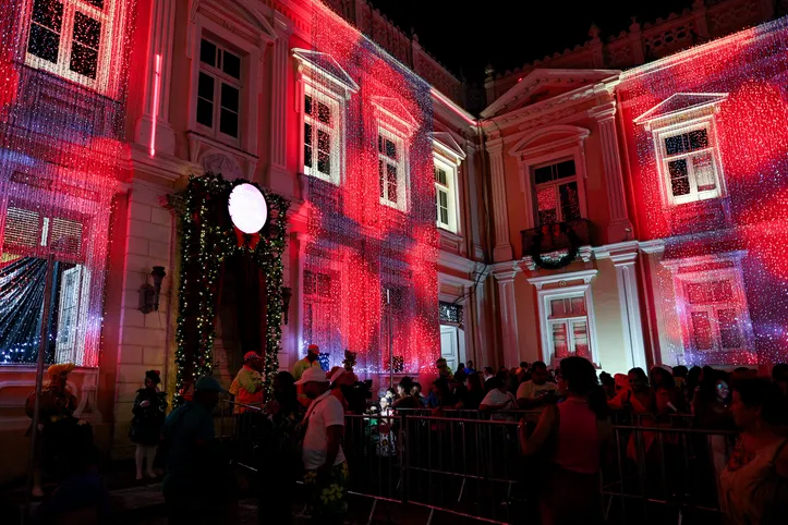 Inauguração das luzes de Natal no Centro Histórico de Salvador