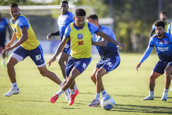 Treino do Bahia no CT Evaristo de Macedo