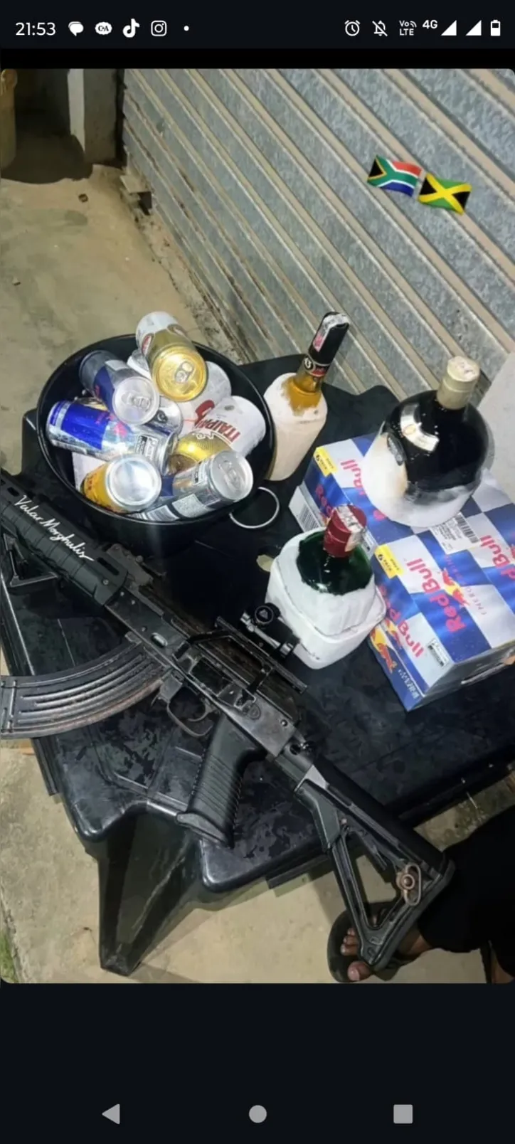 Ação aconteceu pouco depois dos criminosos postarem fotos com bebidas e armas nas redes sociais