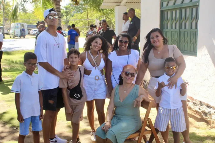 Mãe e outros parentes de Flavinho