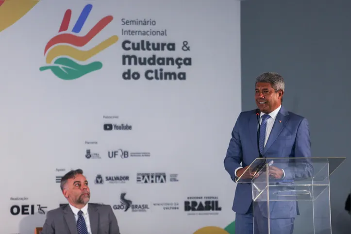 Governador Jerônimo aproveitou evento internacional para cutucar os Estados Unidos