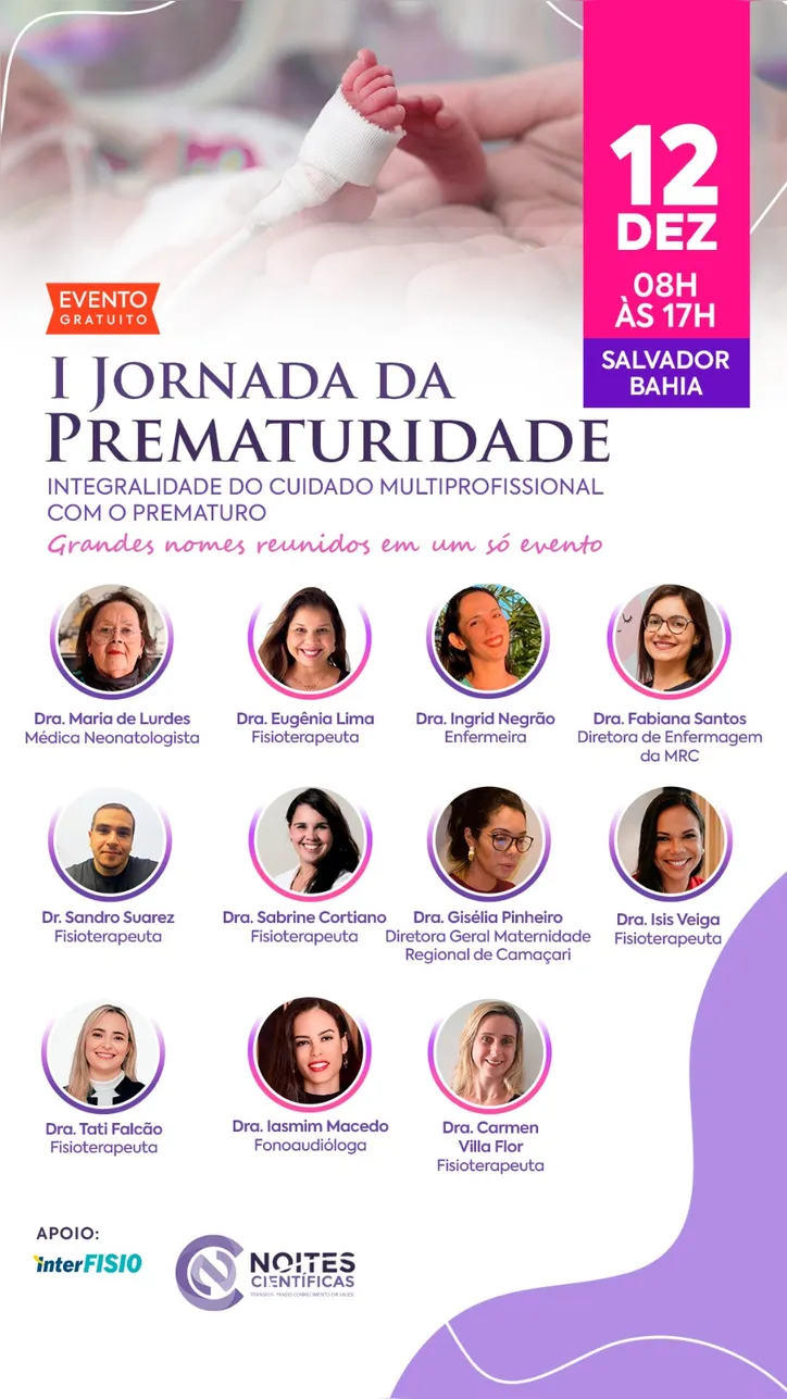 Imagem ilustrativa da imagem Salvador sedia primeira jornada da prematuridade nesta quinta-feira