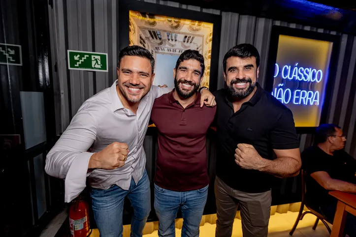 Henrique Almeida, Gustavo Nilo e Thiago Hanna inauguram nova unidade do Bão