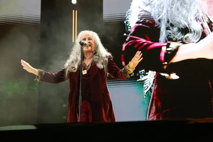 O show foi realizado na Arena Fonte Nova