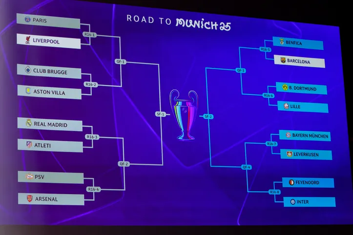 Imagem ilustrativa da imagem Clássicos e duelo de campeões: confira jogos das oitavas da Champions