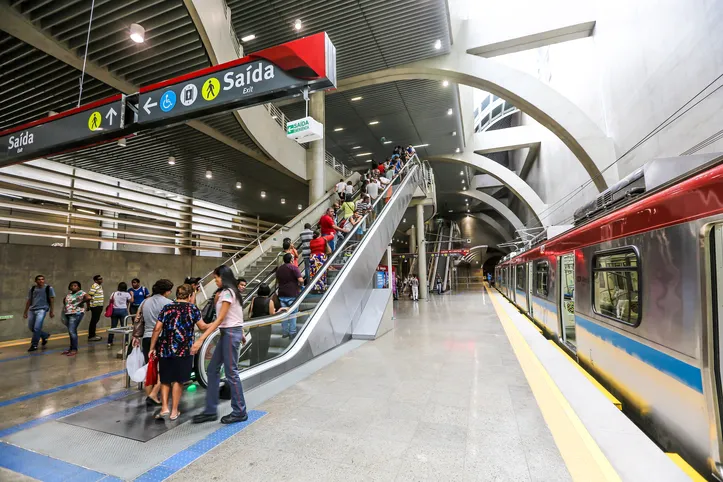 Estação Lapa do metrô de Salvador