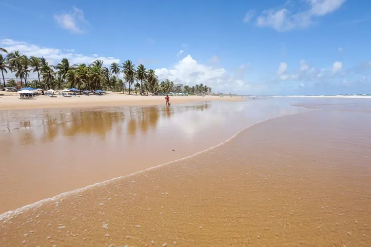 Praia do Flamengo, em Salvador