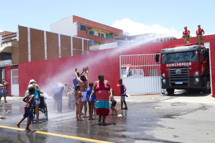 Ponto de hidratação bombeiros