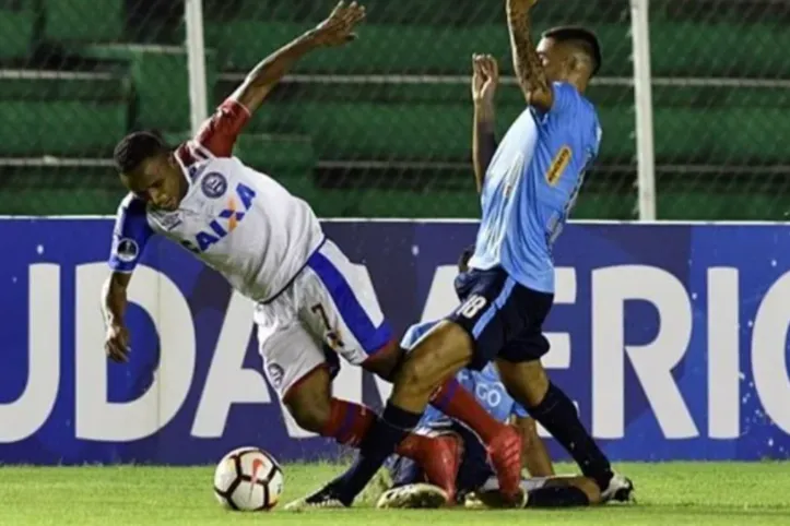 Bahia perdeu para o Blooming, da Bolívia, na Copa Sul-Americana de 2018