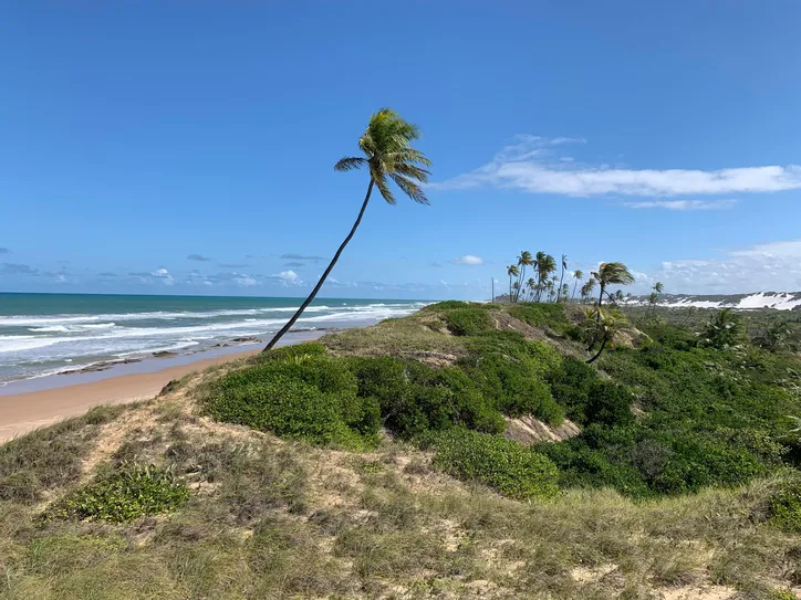 Praia de Massarandupió, em Entre Rios