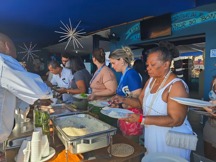 Neusa Borges na 'Feijoada ao Mar'