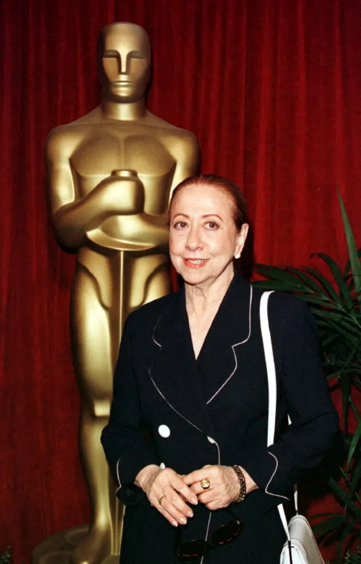 Fernanda Montenegro no tapete vermelho do Oscar