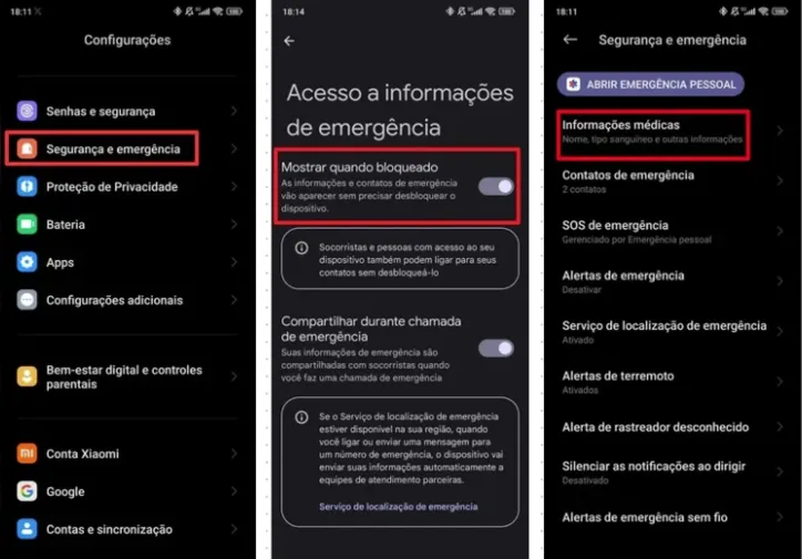 Imagem ilustrativa da imagem Ficha médica: saiba como configurar no Android