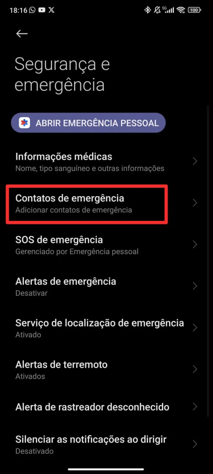 Imagem ilustrativa da imagem Ficha médica: saiba como configurar no Android