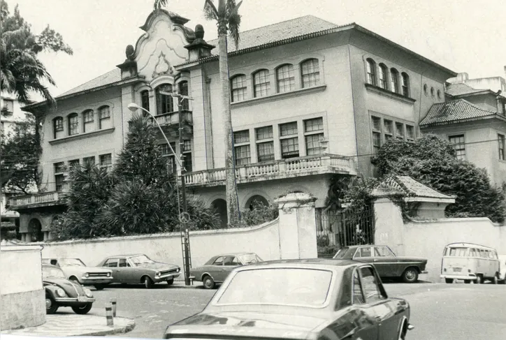 Fachada do Instituto Feminino da Bahia nos anos 1970