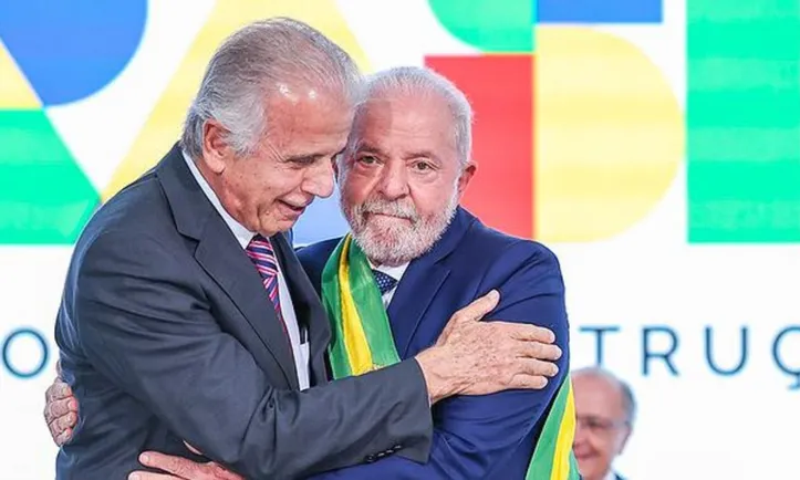 José Múcio com o presidente Lula