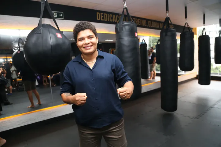 Adriana Araújo no novo Centro Esportivo