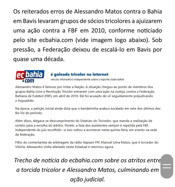 Imagem ilustrativa da imagem Presidente da CBF, Ednaldo é quem escala árbitros do Baiano; caso pode gerar investigação