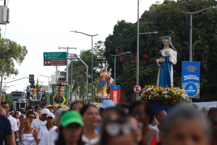 Imagem ilustrativa da imagem Procissão encerra festejos ao Senhor do Bonfim neste domingo