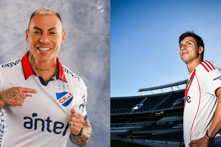 Eduardo Vargas e Gonzalo Tapia