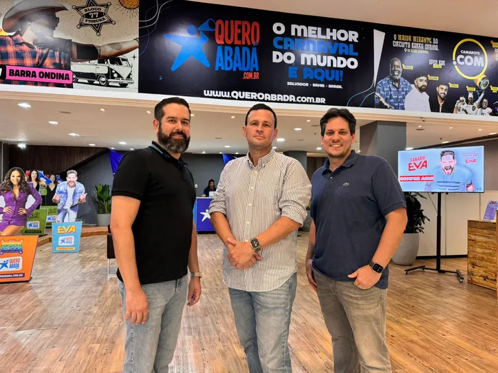 Vitor Hugo Prata, Vitor Villas Bôas e Arthur Grec lançam novo site para o Carnaval 2027
