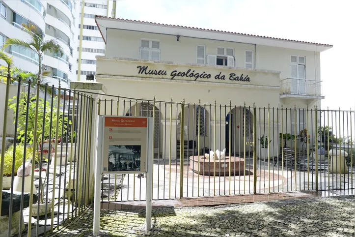 O Museu Geológico da Bahia está aberto para visitações
