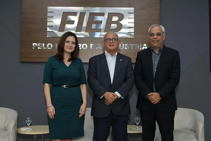 Edneide Lima, Carlos Henrique Passos e André Joazeiro