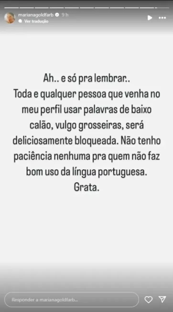 Imagem ilustrativa da imagem Após indiretas, ex de Cauã Reymond rebate ataques nas redes sociais