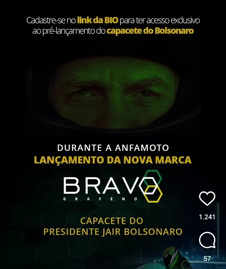 Nova marca da família Bolsonaro