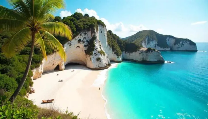 Praia de Entalula, em Palawan