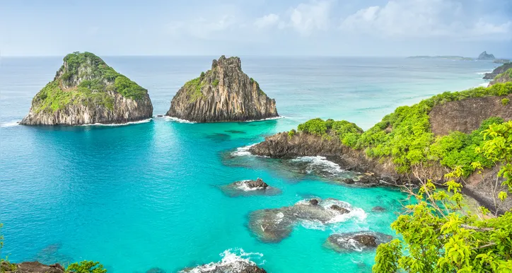 Baía do Sancho, em Fernando de Noronha